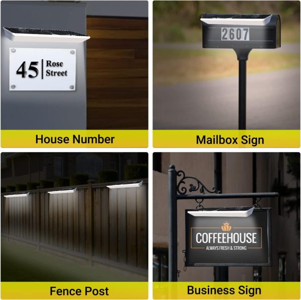 Sign Post Top Mount Solar Light - Image 3
