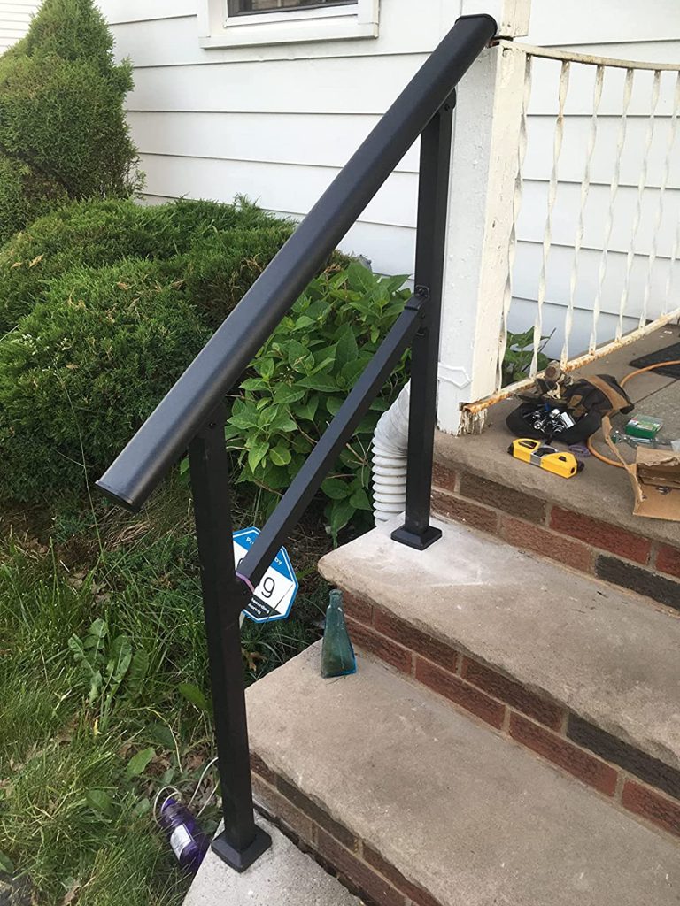 Wrought Iron Style Galvanized Stair Railing - Everoll Industries Limited